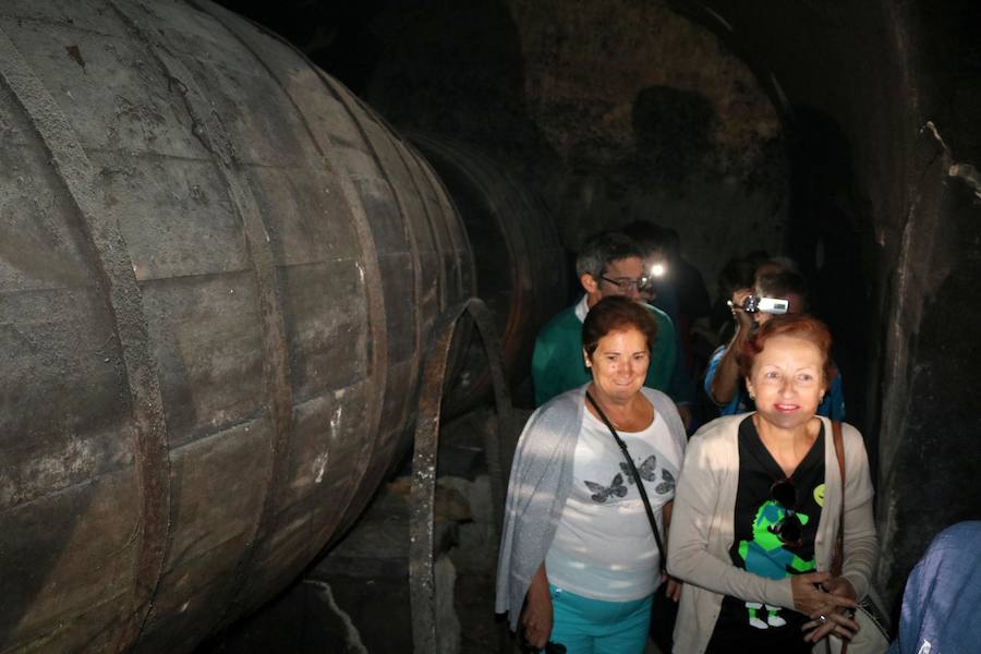Fotos: Ruta por las cuevas y bodegas de Dueñas
