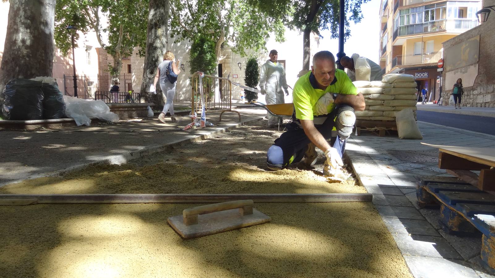 Los conductores que circulen por esta vía se encontrarán con uno de los nueve avisadores de velocidad que acaba de instalar el Ayuntamiento