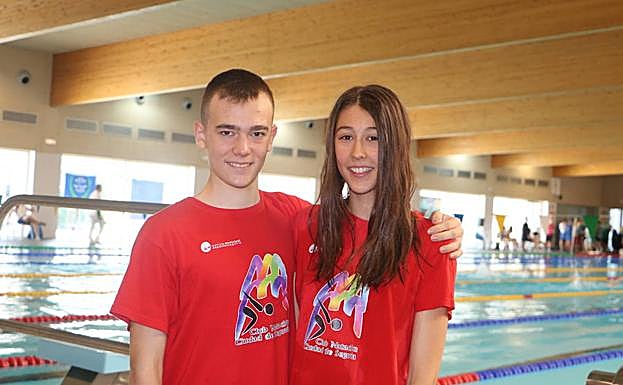Segis Álvarez y Paula Gómez.