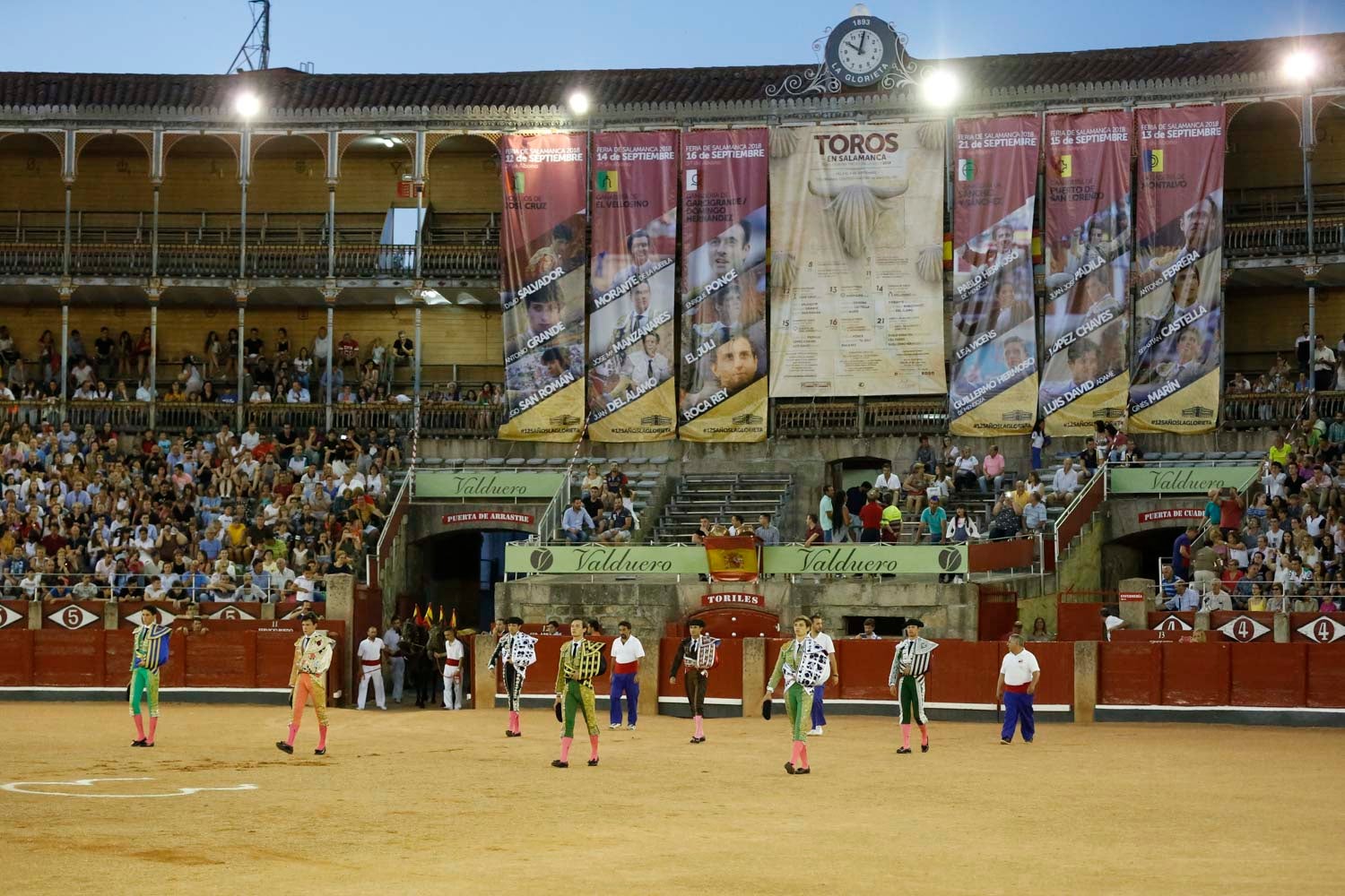 Una novillada con caballos, cuatro corridas de toros y una corrida de rejones mixta, que se celebrarán del 12 al 21 de septiembre