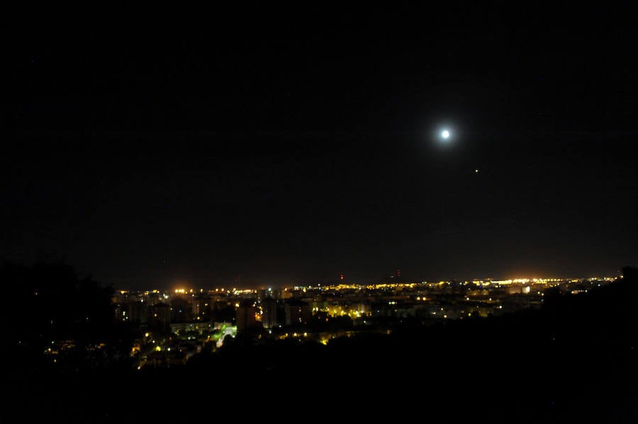 La luna de sangre en Valladolid.