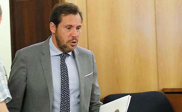 Oscar Puente, alcalde de Valladolid, declara como testigo en el juicio de las 'comfort-letter'. 