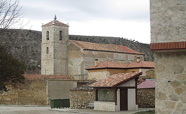 La localidad vallisoletana de San Martín de Valvení.
