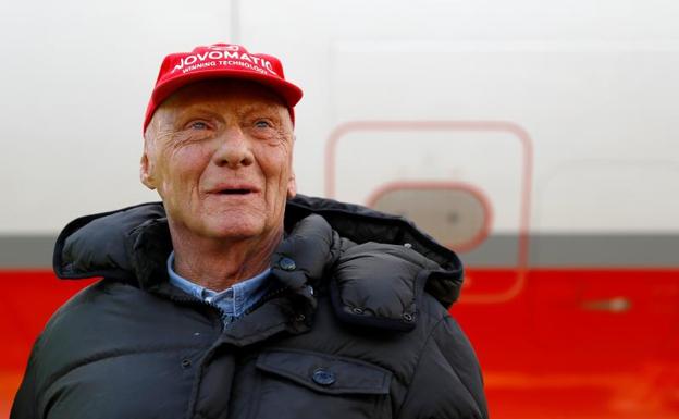 El expiloto austríaco Niki Lauda.