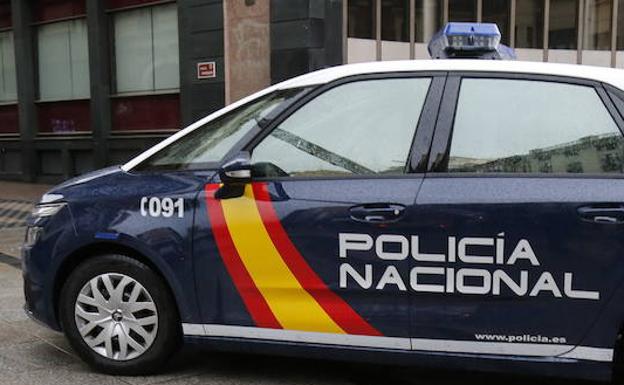 Coche de Policía Nacional. 