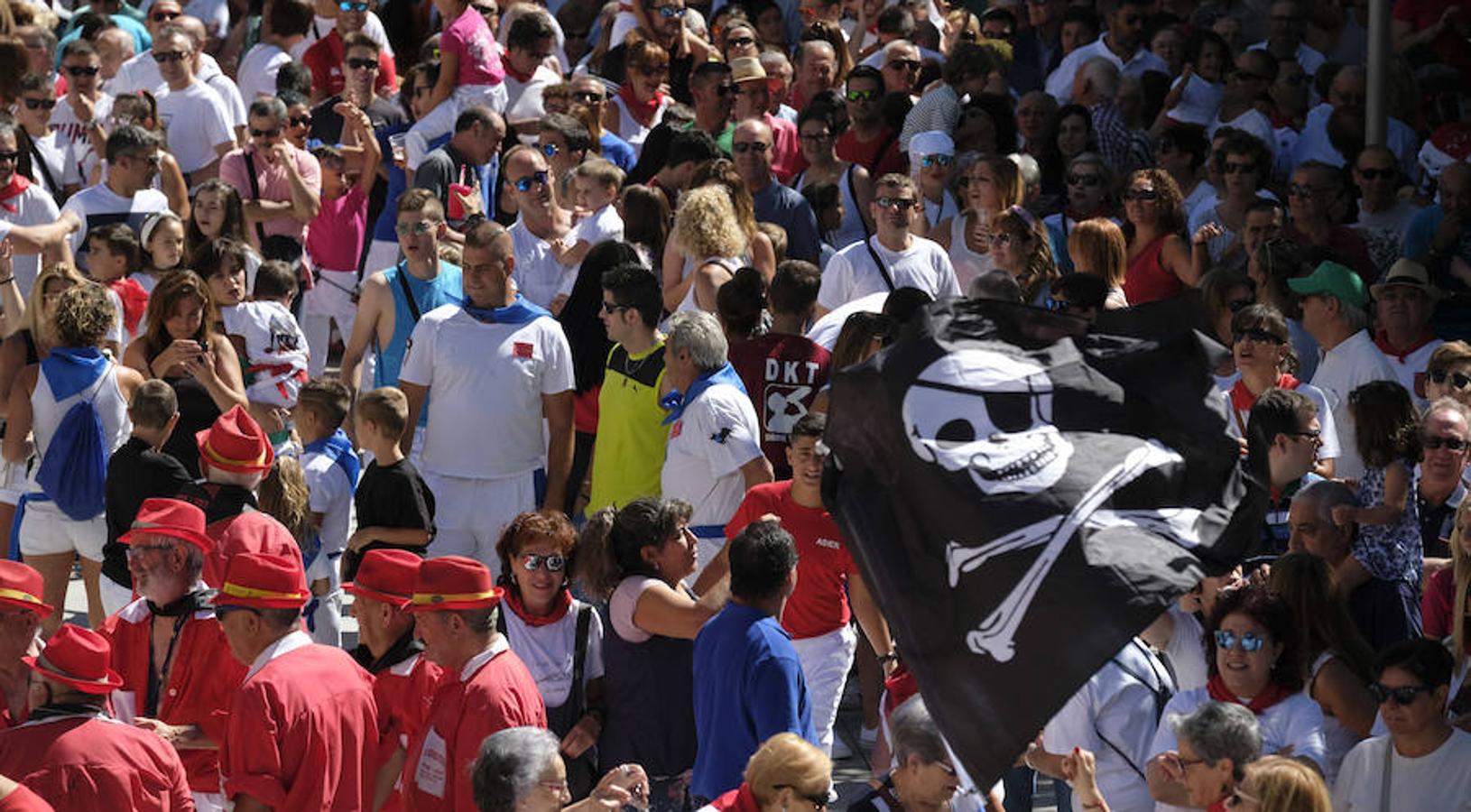 Pregón y chupinazo en la primera jornada de fiestas.