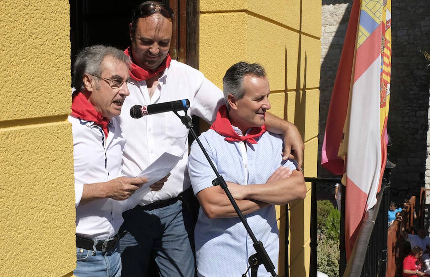 Pregón y chupinazo en la primera jornada de fiestas.