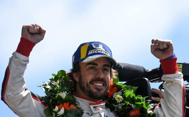 Alonso, en las 24H de Le Mans.