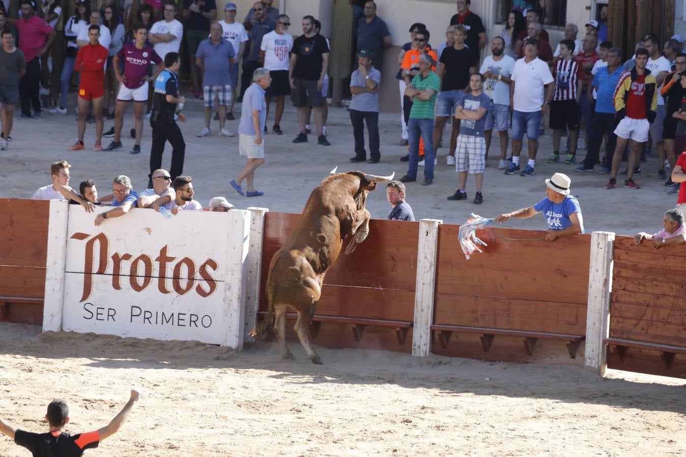 Fotos: Encierro mañanero en Peñafiel