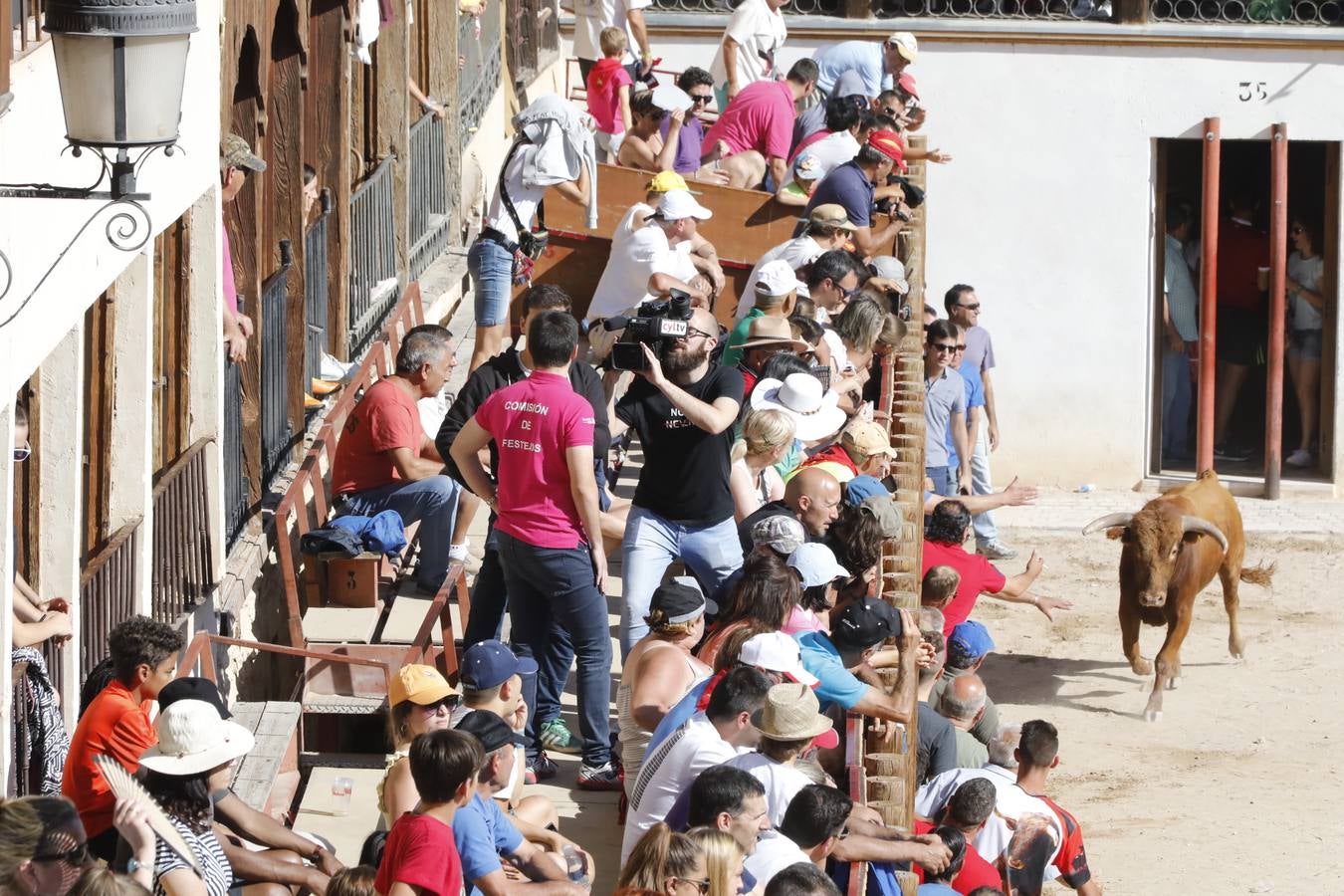 Fotos: Encierro mañanero en Peñafiel