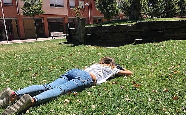 Una de las fotos de la campaña de redes en La Rondilla. 