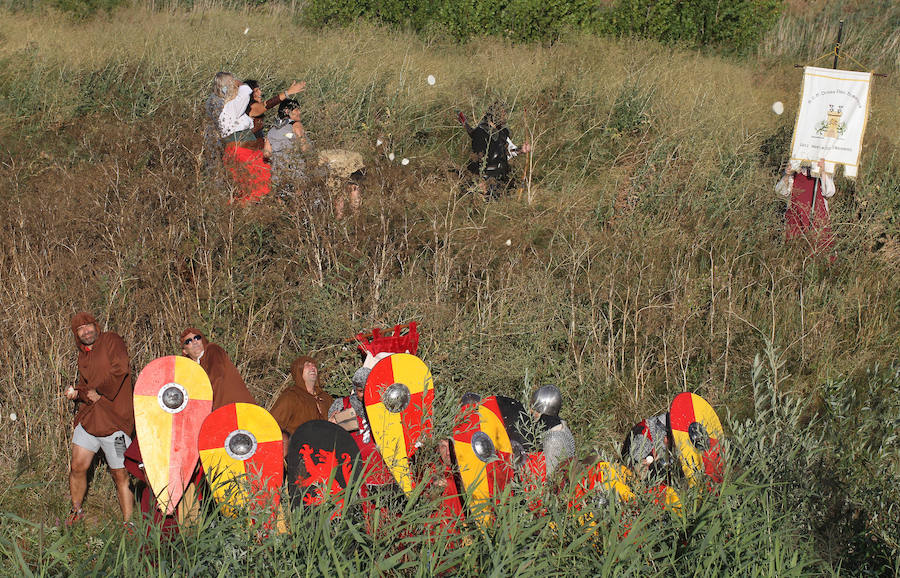 Fotos: Batalla nabal en Monzón de Campos