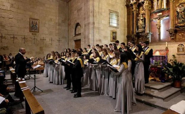 Concierto del coro Tomás Luis de Victoria durante las pasadas navidades.