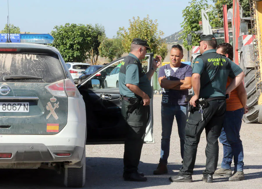 Fotos: Un muerto y tres heridos por un tiroteo en el municipio de Castrillo-Tejeriego