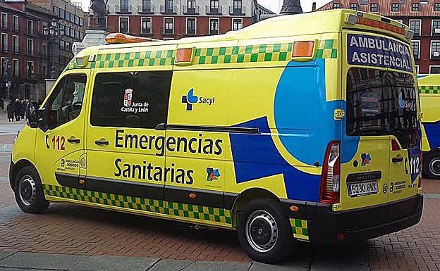 Herida tras una salida de vía en Castronuño