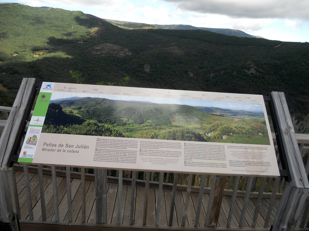 Una ruta de 11 kms, con un recorrido circular que une Villabellaco, Valle de Santullán y el Santuario del Carmen | Una senda en homenaje al escultor local Ursicinio Martínez entre bosques de rebollos y esculturas de sus compañeros del Grupo Muriel