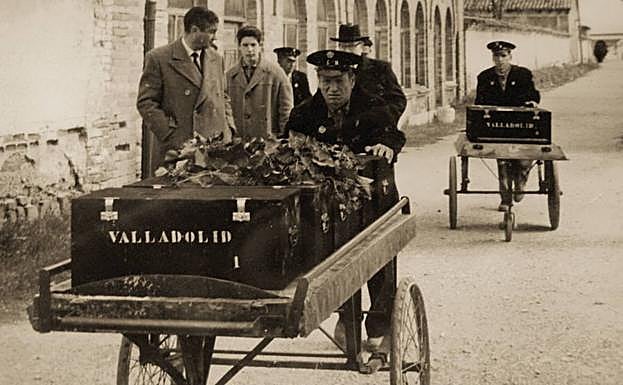 Traslado desde Valladolid a Cuelgamuros, en marzo de 1959. 