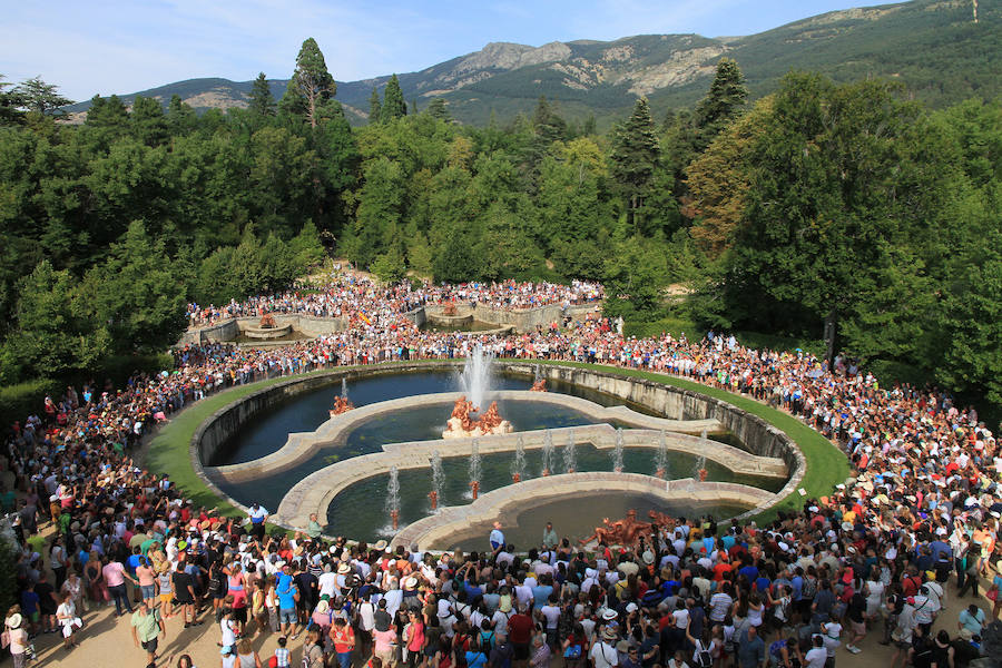 Fotos: Juegos de agua en el Palacio Real de La Granja
