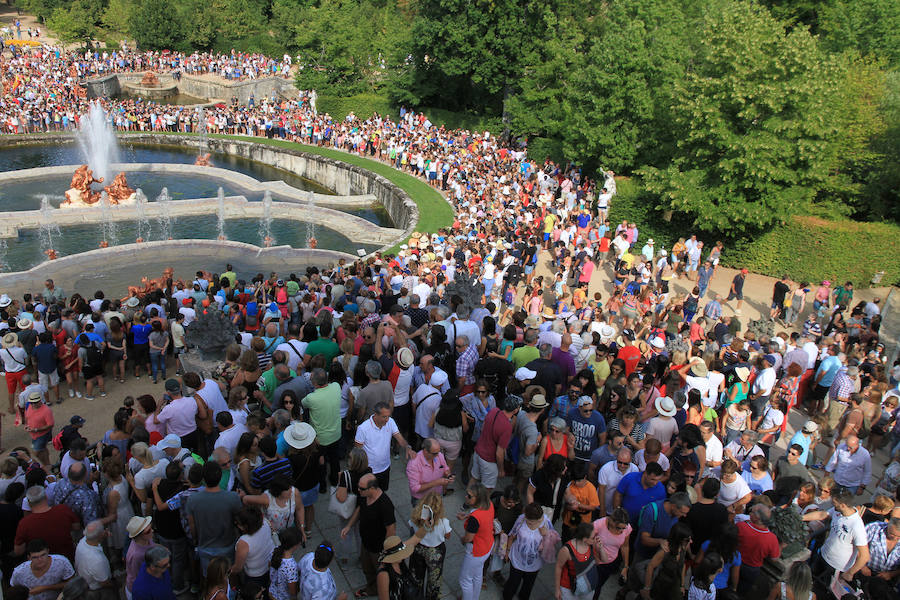 Fotos: Juegos de agua en el Palacio Real de La Granja