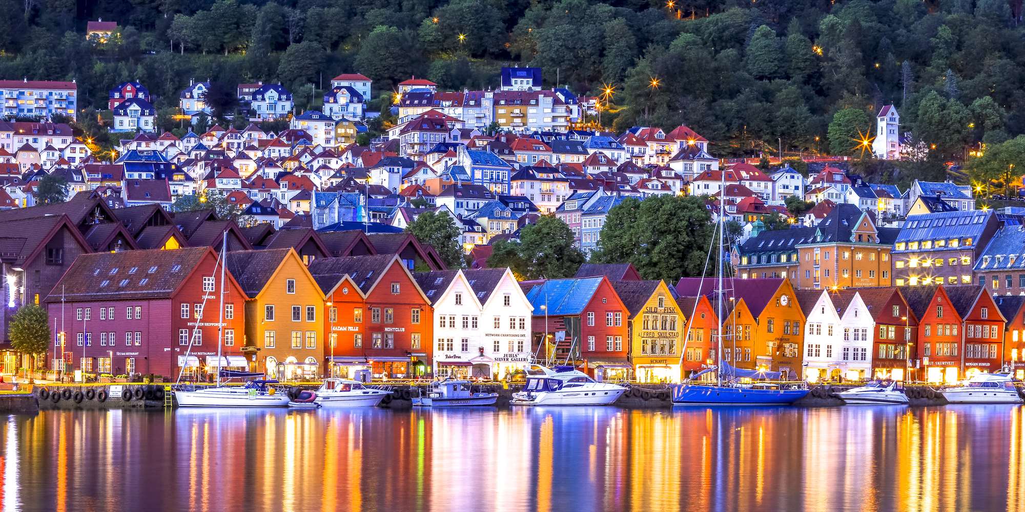 Bryggen. Bergen (Noruega).