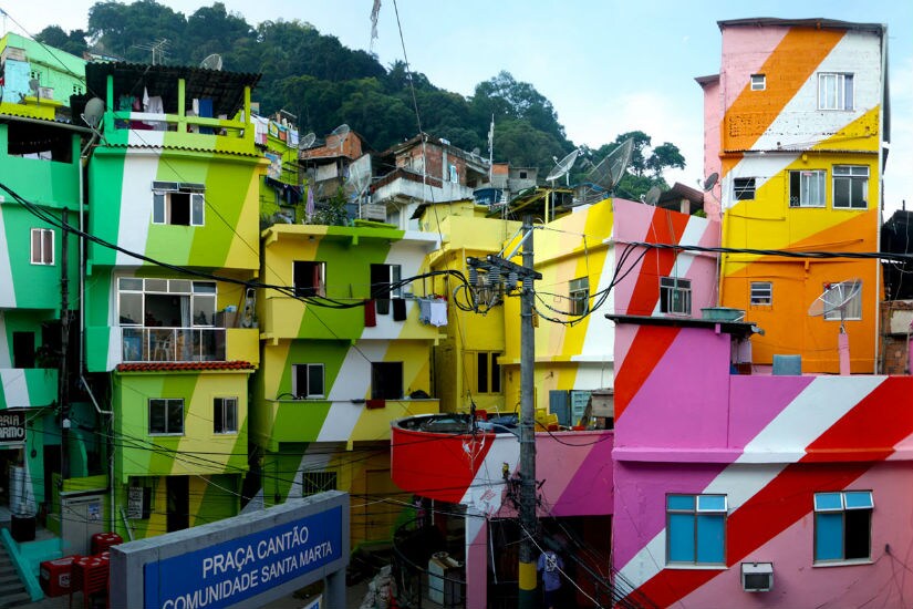 Favelas de Río de Janeiro (Brasil).