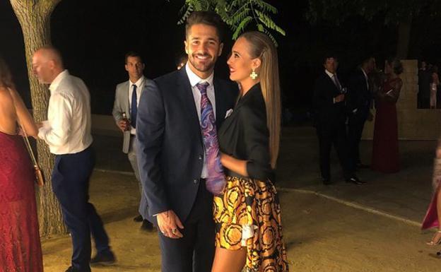 Hugo Paz, junto con Mel. 