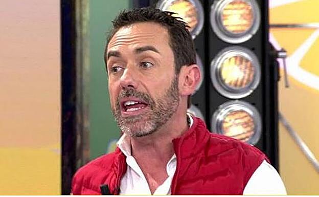 Jesús Manuel, en 'Sálvame'. 