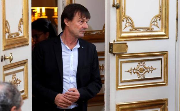 El ministro francés de Ecología, Nicolas Hulot.