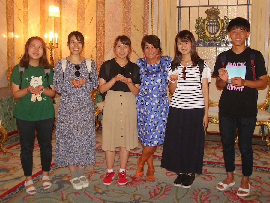 Cinco universitarios japoneses llegan a Segovia para aprender español
