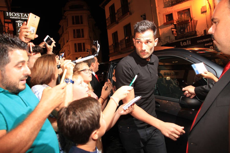 Fotos: El Atlético de Madrid en Segovia