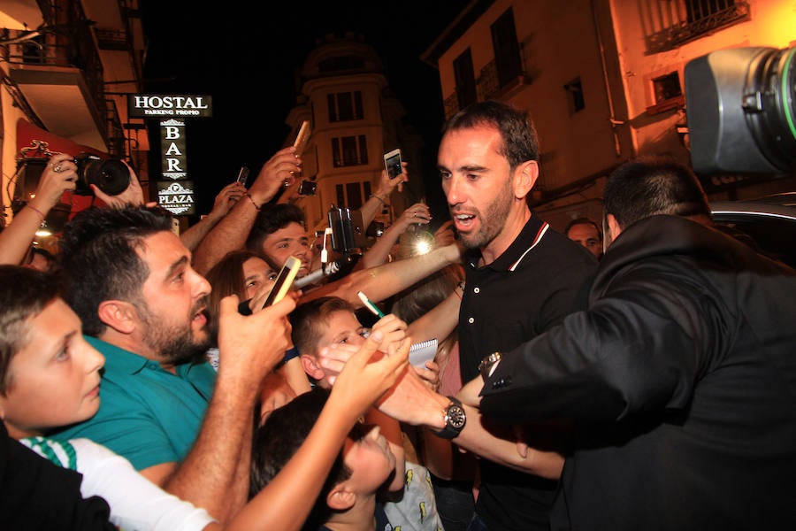 Fotos: El Atlético de Madrid en Segovia
