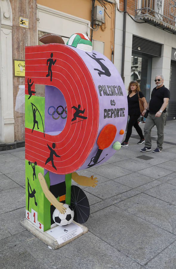 La obra dedicada al Puentecillas realizada por Antón Urreisti se ha llevado el primer premio del concurso 'Palencia con P', valorado con 2.000 euros