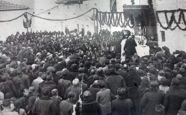 Uno de los actos organizados en 1928 para celebrar la adquisición. 