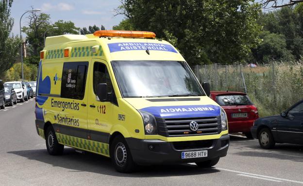 Ambulancia del Servicio de Emergencias 112. 