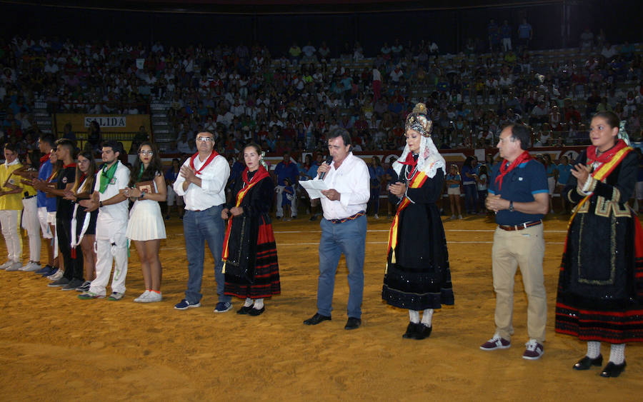 El alcalde, Jesús García, realiza su balance d elas fiestas.