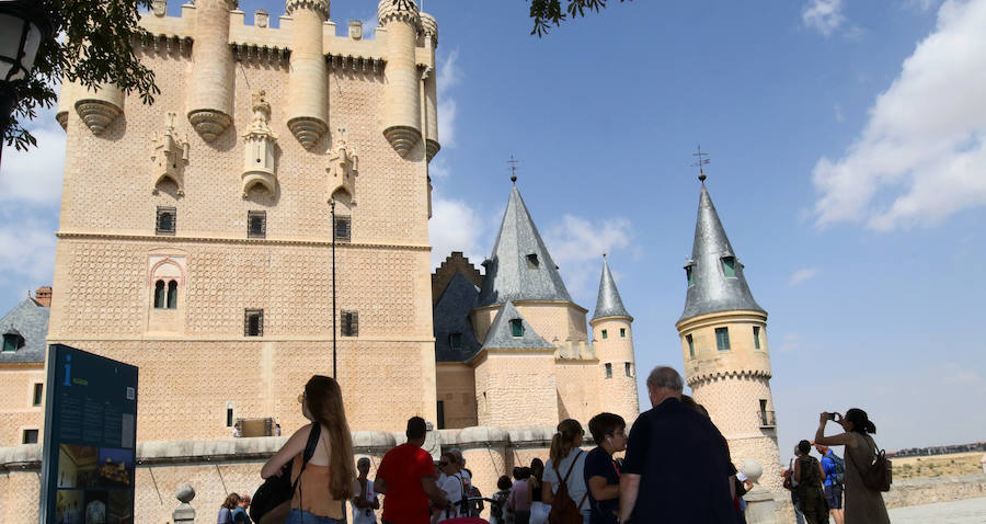 Fotos: El Alcázar de Segovia consigue el mejor agosto de su historia