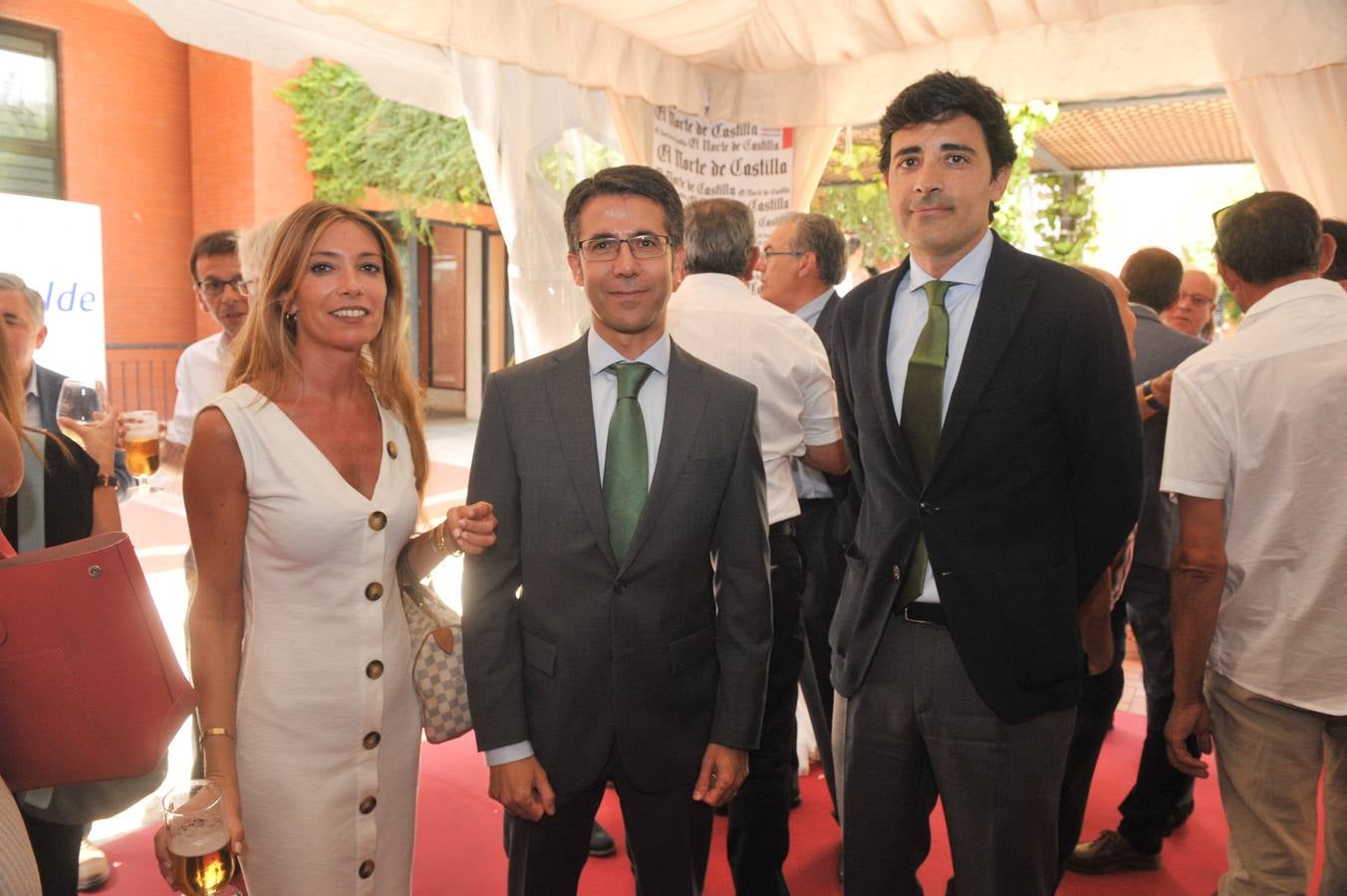 Iberdrola estuvo representada por Silvia Herrero, Celiano García (delegado de la compañía en la comunidad) e Ignacio Antolín.