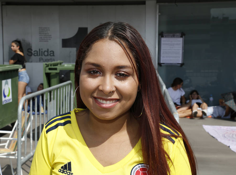 Fotos: Colas antes del concierto de Maluma