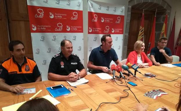 Presentación del Plan de Seguridad para las Jornadas Medievales de Ávila. 