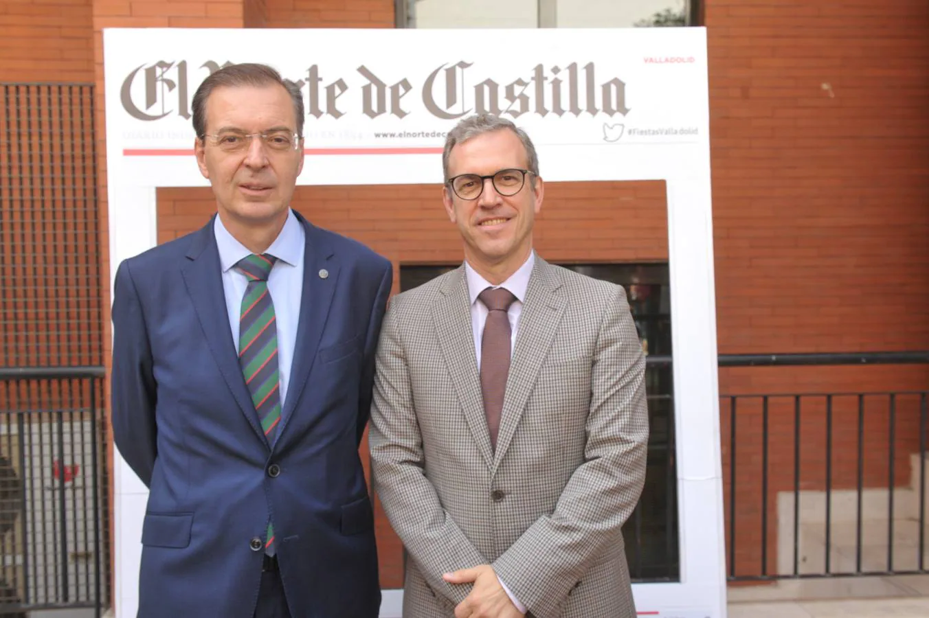 Germán Barrios y Mario Veganzones, del Consejo Económico y Social.