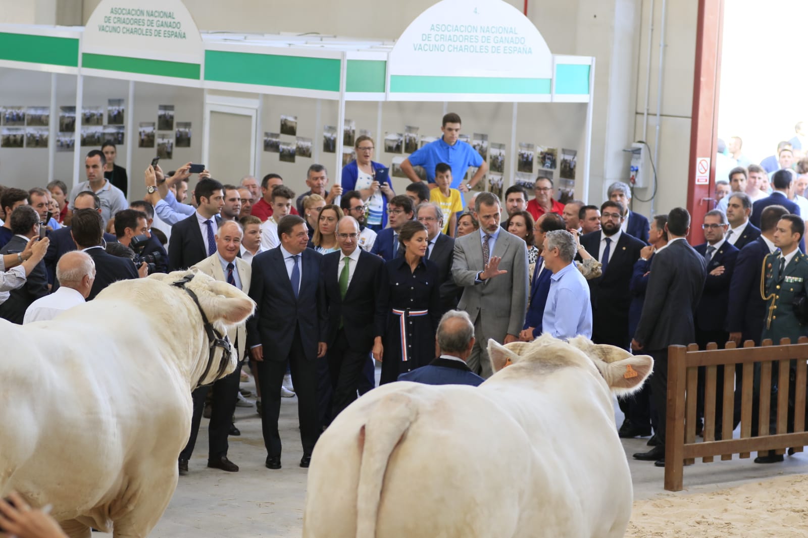Fotos: Visita de los Reyes a la Feria Agropecuaria de Salamanca