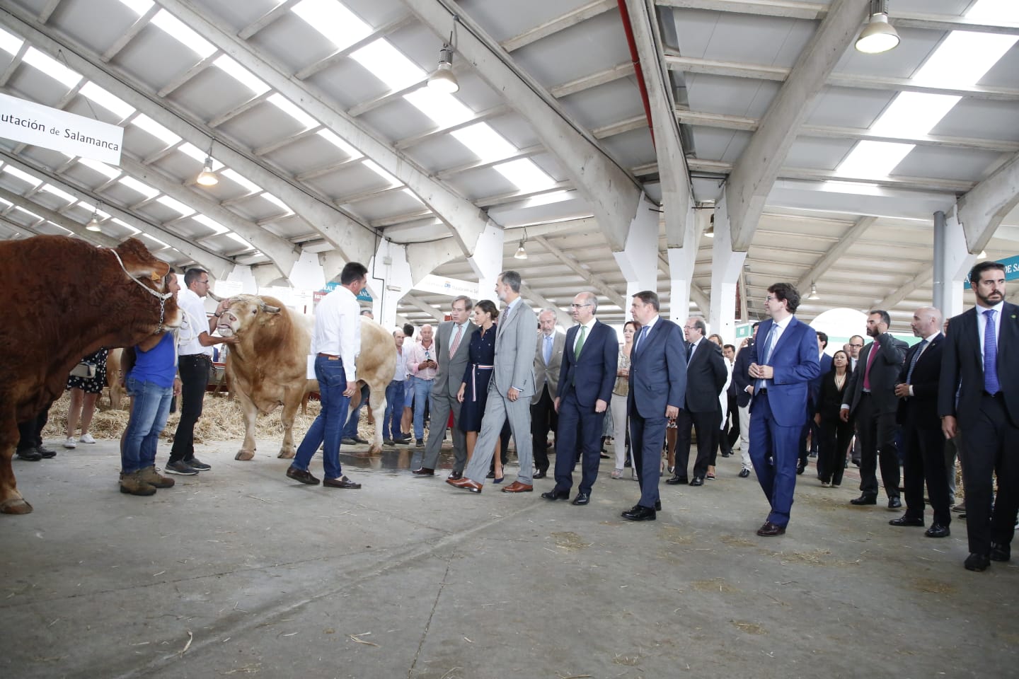 Fotos: Visita de los Reyes a la Feria Agropecuaria de Salamanca