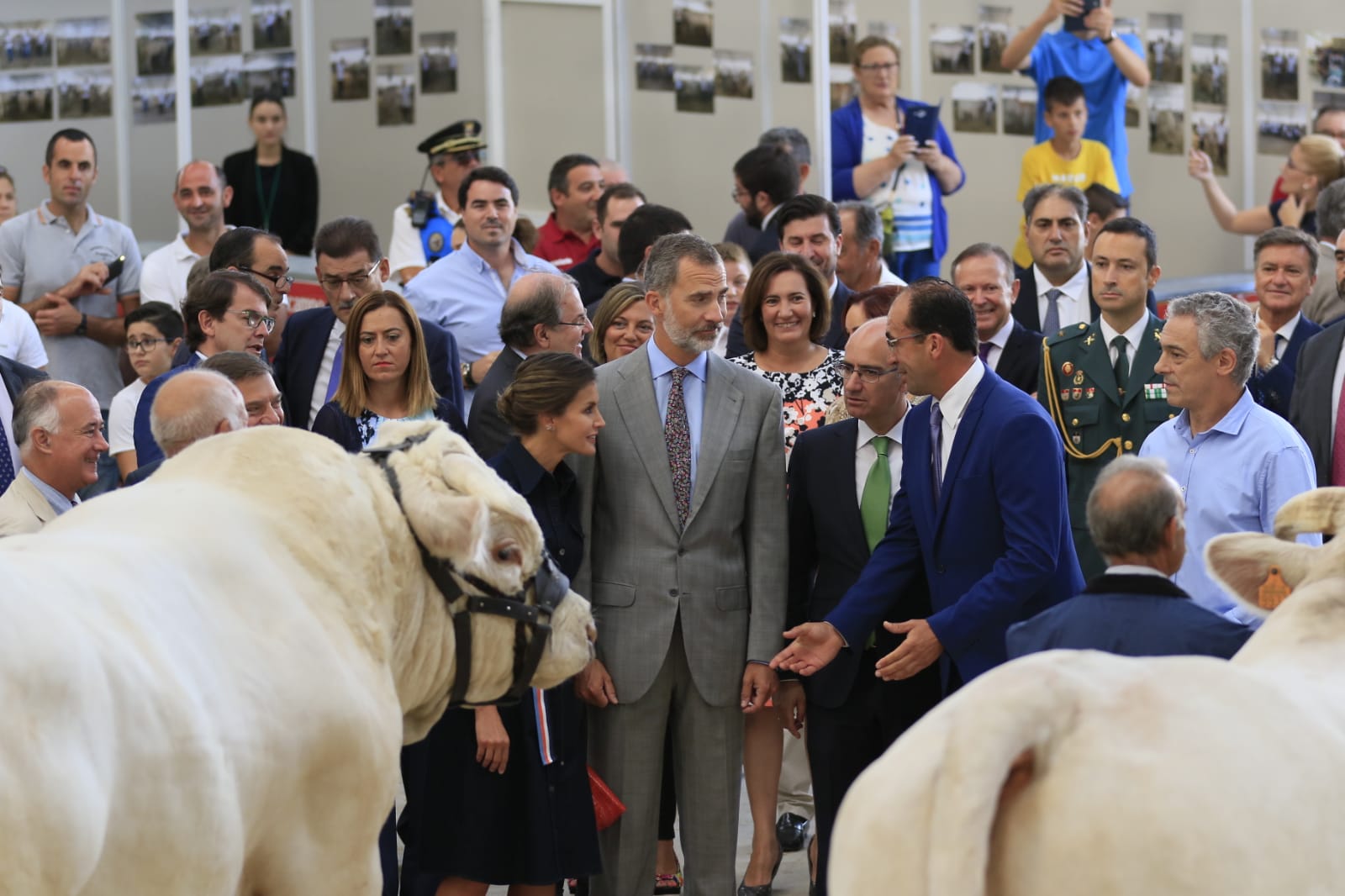 Fotos: Visita de los Reyes a la Feria Agropecuaria de Salamanca