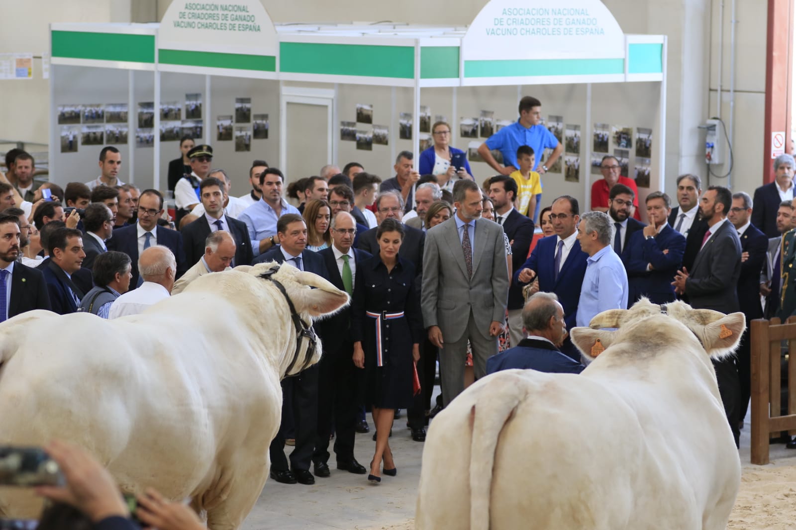 Fotos: Visita de los Reyes a la Feria Agropecuaria de Salamanca