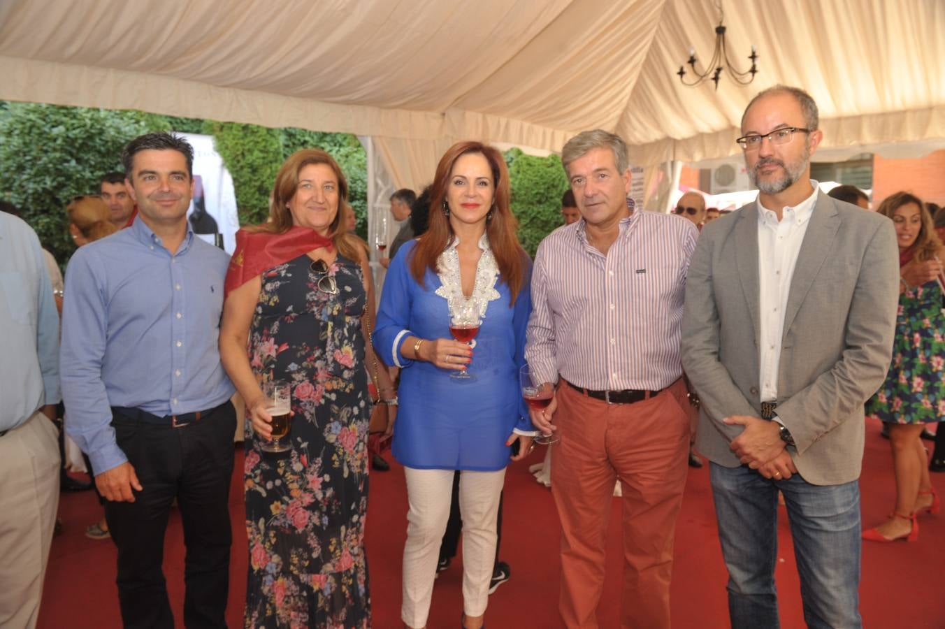 Juan Zapatero (Fundación Villalar), María Jesús Pascual (secretaria general de Apoyo a las Instituciones Propias), Silvia Clemente (presidenta de las Cortes de Castilla y León), Ángel de las Heras (director general de El Norte) y Enrique Gilarranz (Cortes regionales).