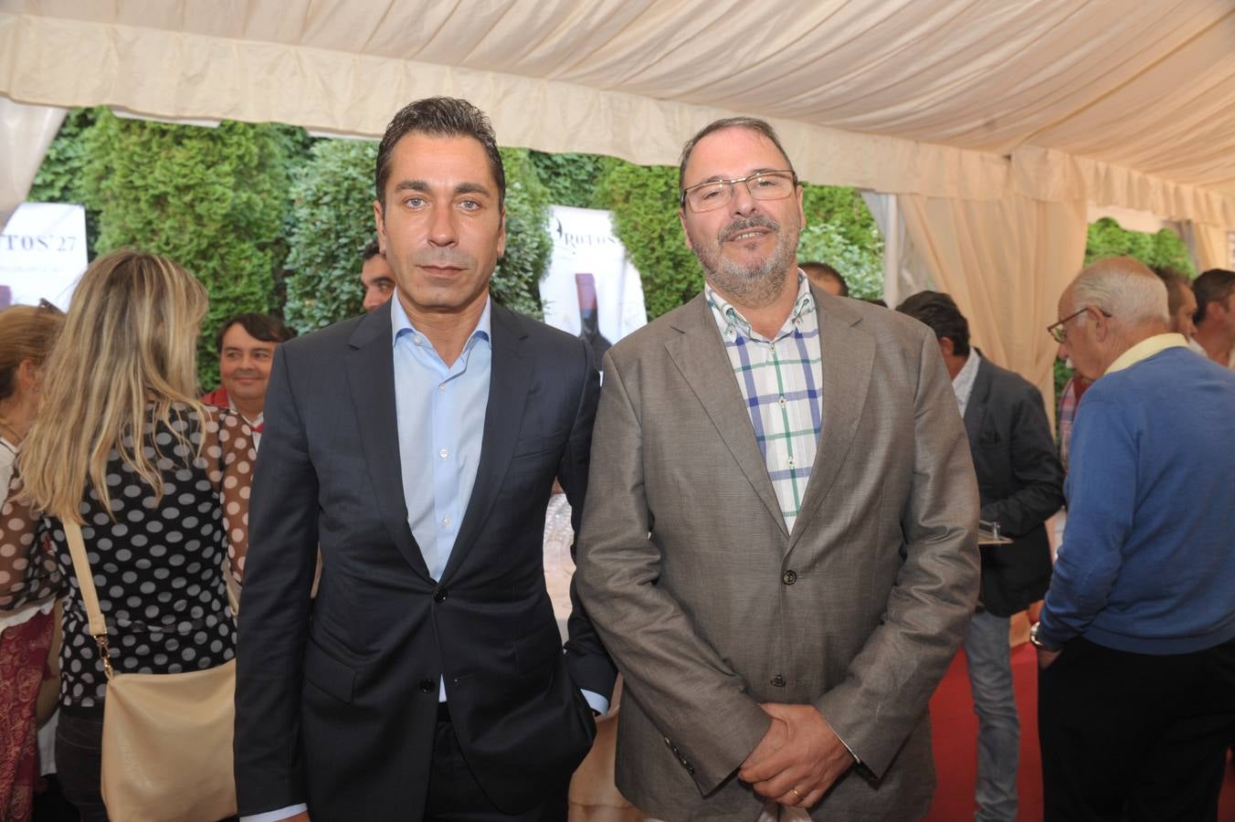 Javier Meléndez (Patatas Meléndez) y Miguel García (Geriges).