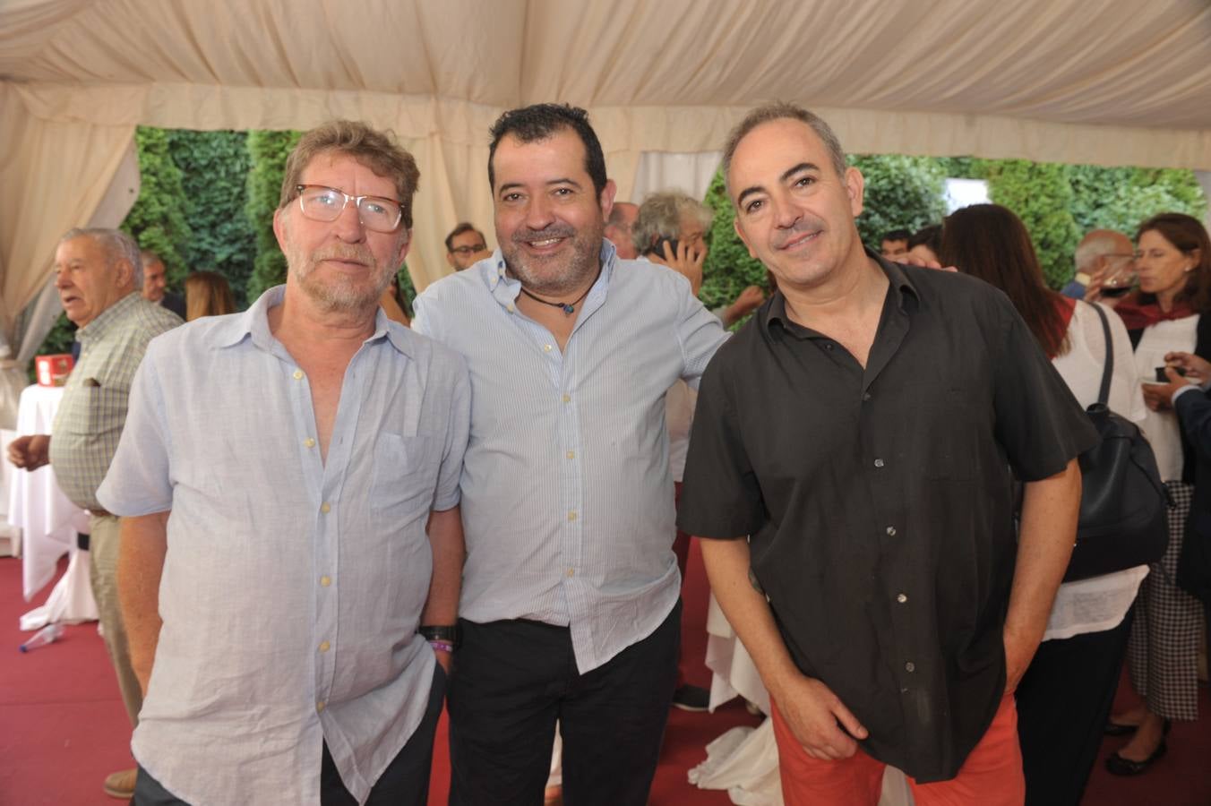 Pedro de la Fuente (Trotas), Paulino Díaz y Miguel Asensio (Eclipse).