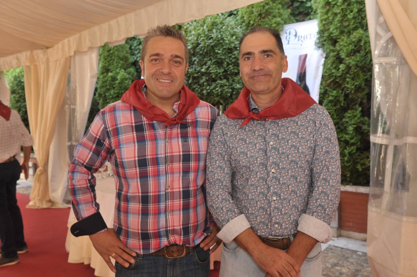 Alberto Cantalapiedra (Pisuerga Rent SL) y Alberto Lozano (Grúas Tinlohi).