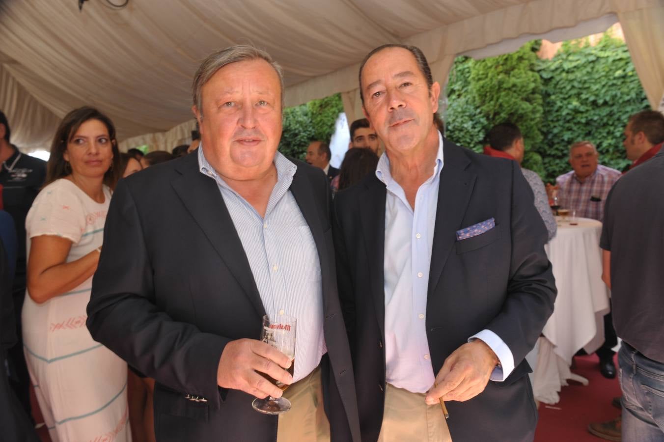 Íñigo Manso de Zúñiga (Bodegas Valduero) y Félix García de Fuentes (Ker 2000).