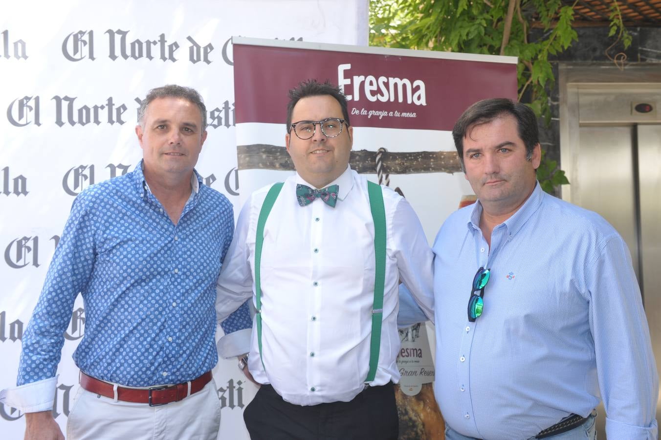 José Muñoz (Grupo Copese), Gregorio Pérez (La despensa de Argales) y Jesús Paramio (Eresma).